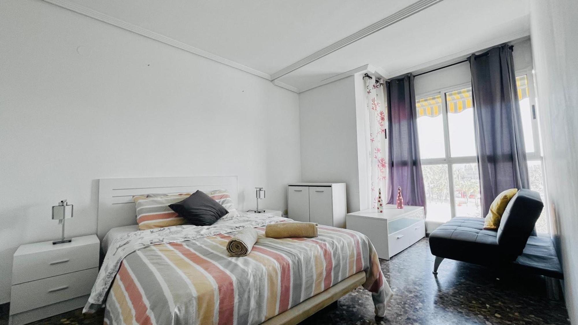 Apartamento Compartido Con Vista Al Puerto Valencia Apartment Екстериор снимка